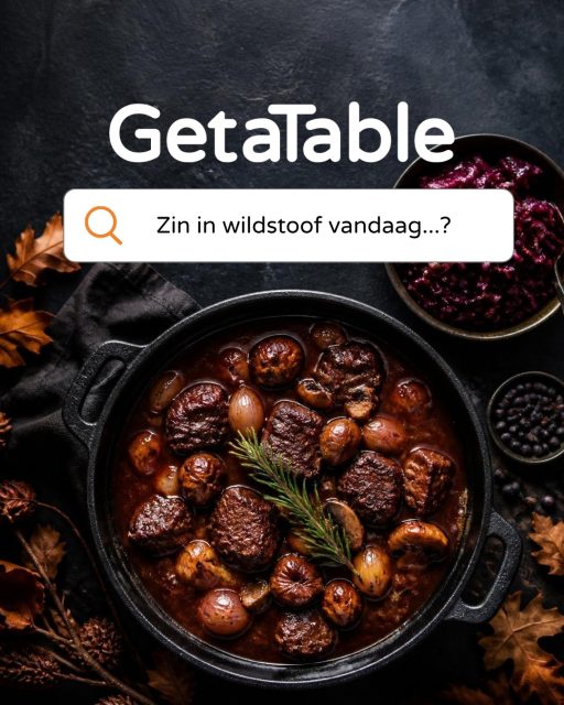 Oktober is begonnen. En dat betekent maar één ding: wildstoofmaand. Hertenstoof die urenlang heeft gesudderd, rodekool ernaast, een glas rood erbij. Typ waar j…